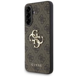 Case Guess Big 4G Logo Classic Logo for Samsung Galaxy A36 brown GUHCSA364GMGBR