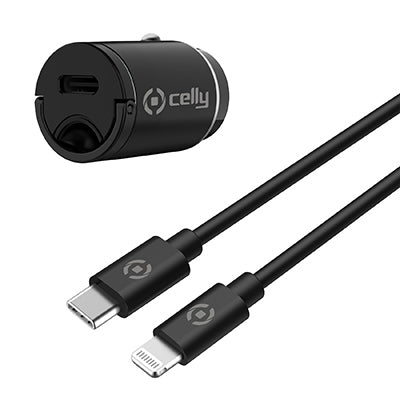 KIT USB-C CARCH+LIGHTNING CABLE 20W
