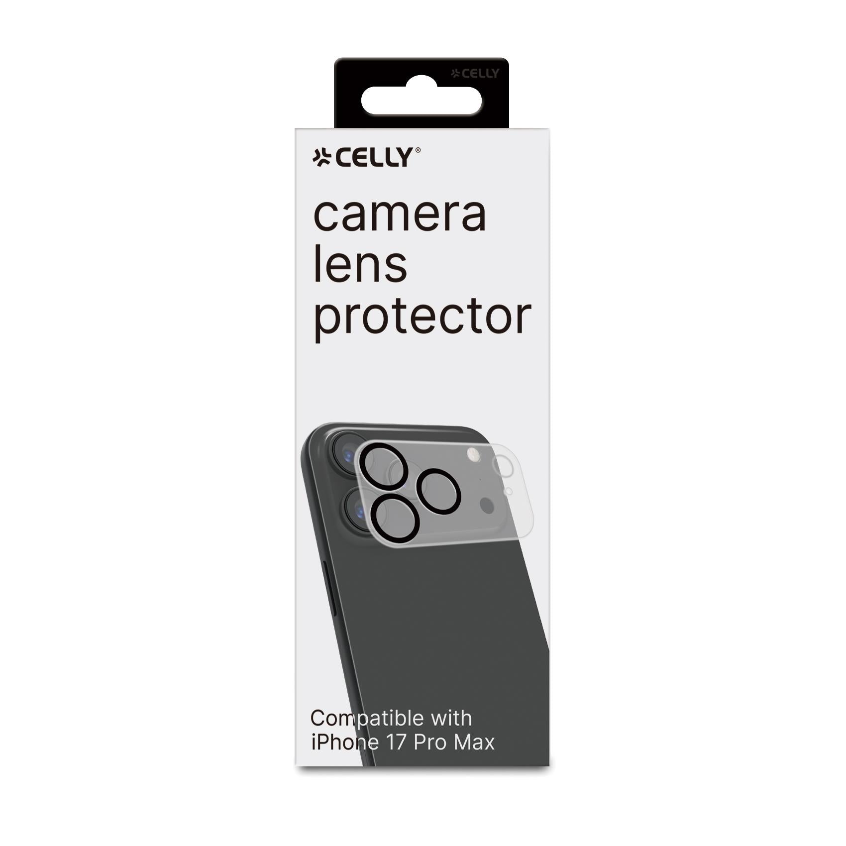 Celly CAMERALENS Protector for iPhone 17 Pro Max