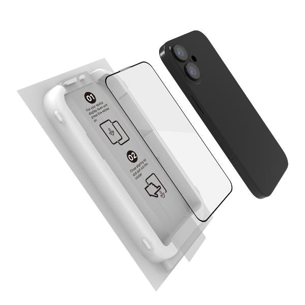 Celly GLASSKIT - Self-aligning Applicator with Protective Glass iPhone 17