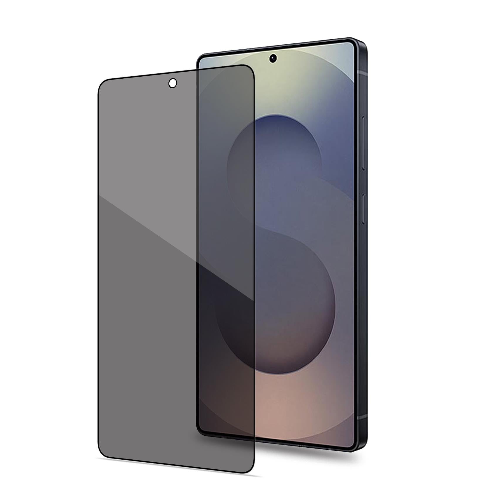 Celly Privacy FULL Glass 9H Privacy Glass with Black Colored Edge Compatible with Galaxy S26 Ultra 5G