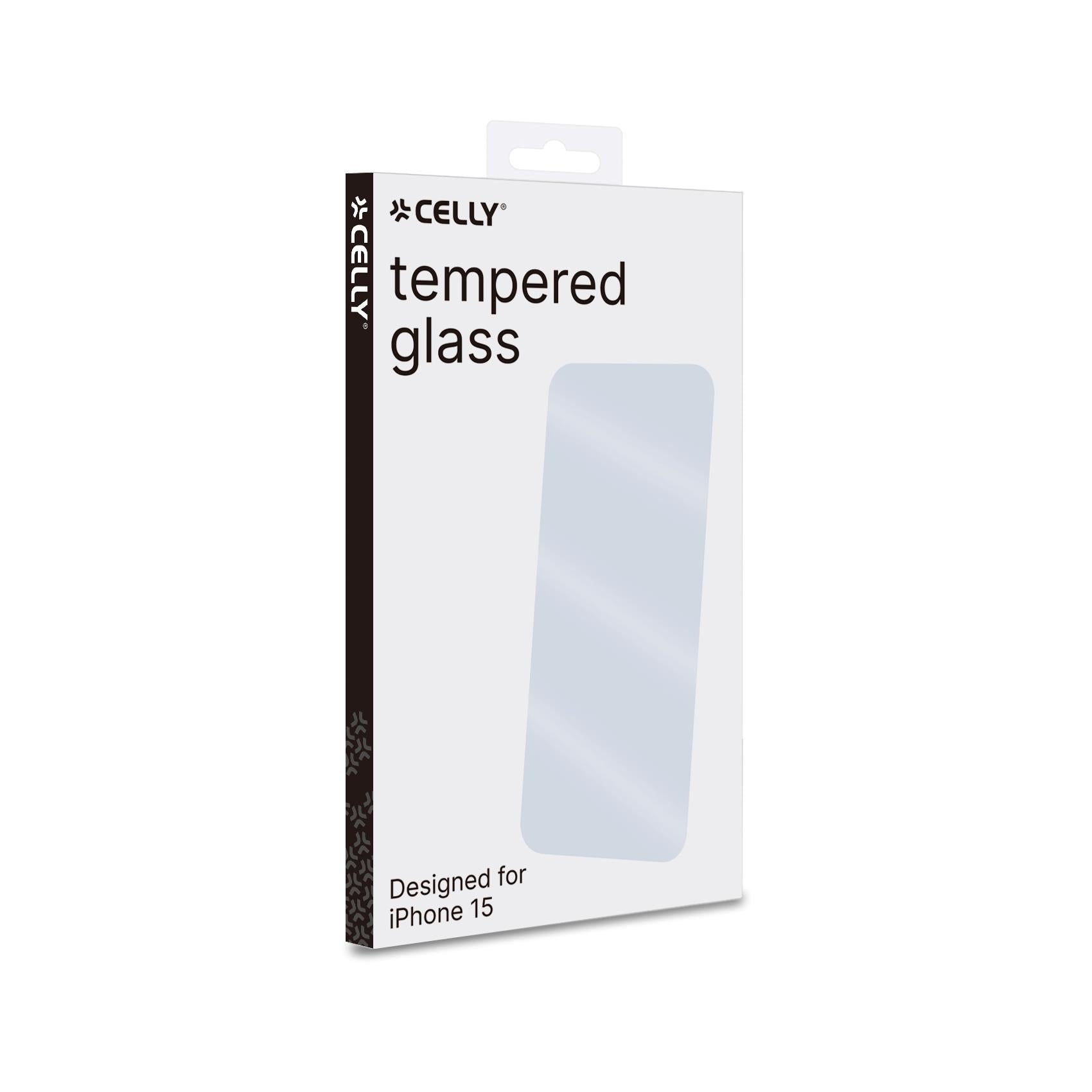 Celly EASY iPhone 15 / 14 / 13 Tempered Glass