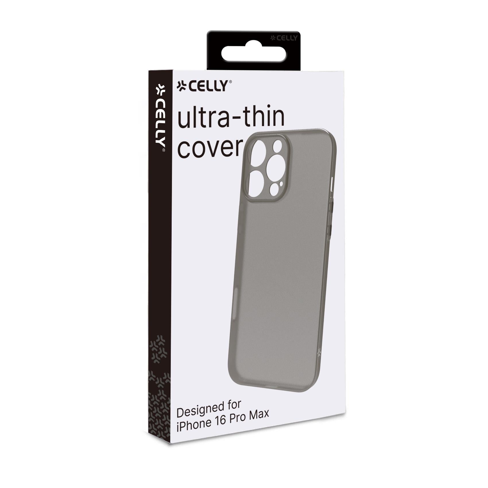 Celly Space iPhone 16 Pro Max Case Black