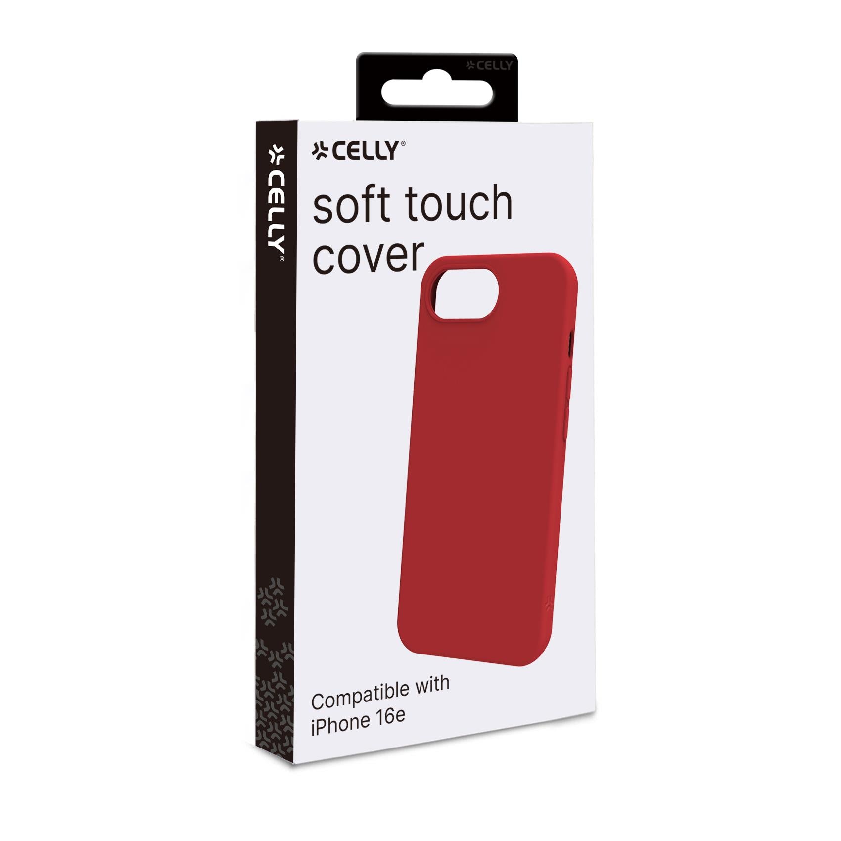 Celly CROMO - Cover for Apple iPhone 16E Red