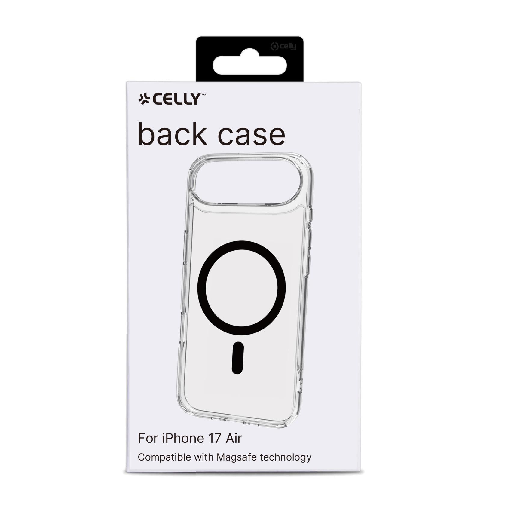 Celly GELSKINMAG iPhone 17 Air Case Black
