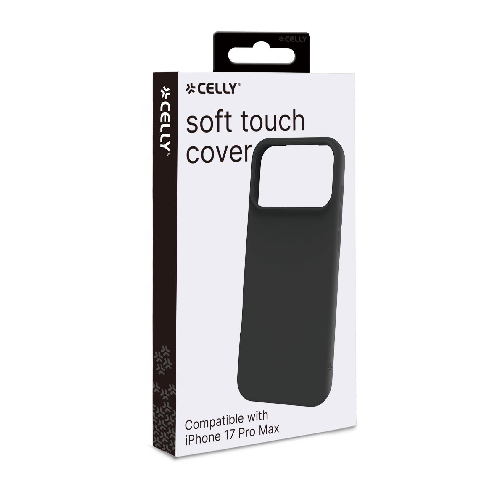 Celly CROMO iPhone 17 Pro Max Case Black