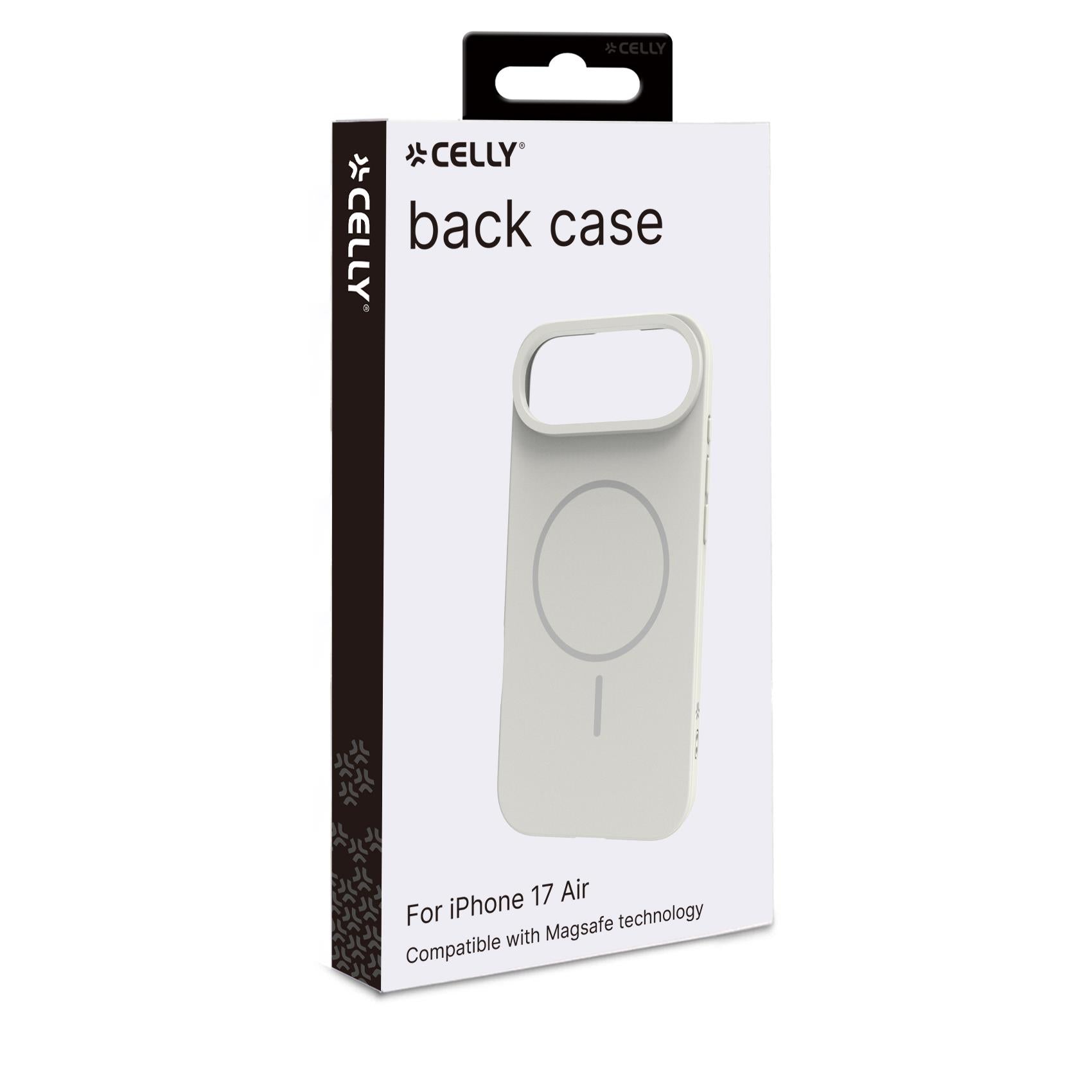 Celly MAGSLIM iPhone 17 Air White MagSafe Case