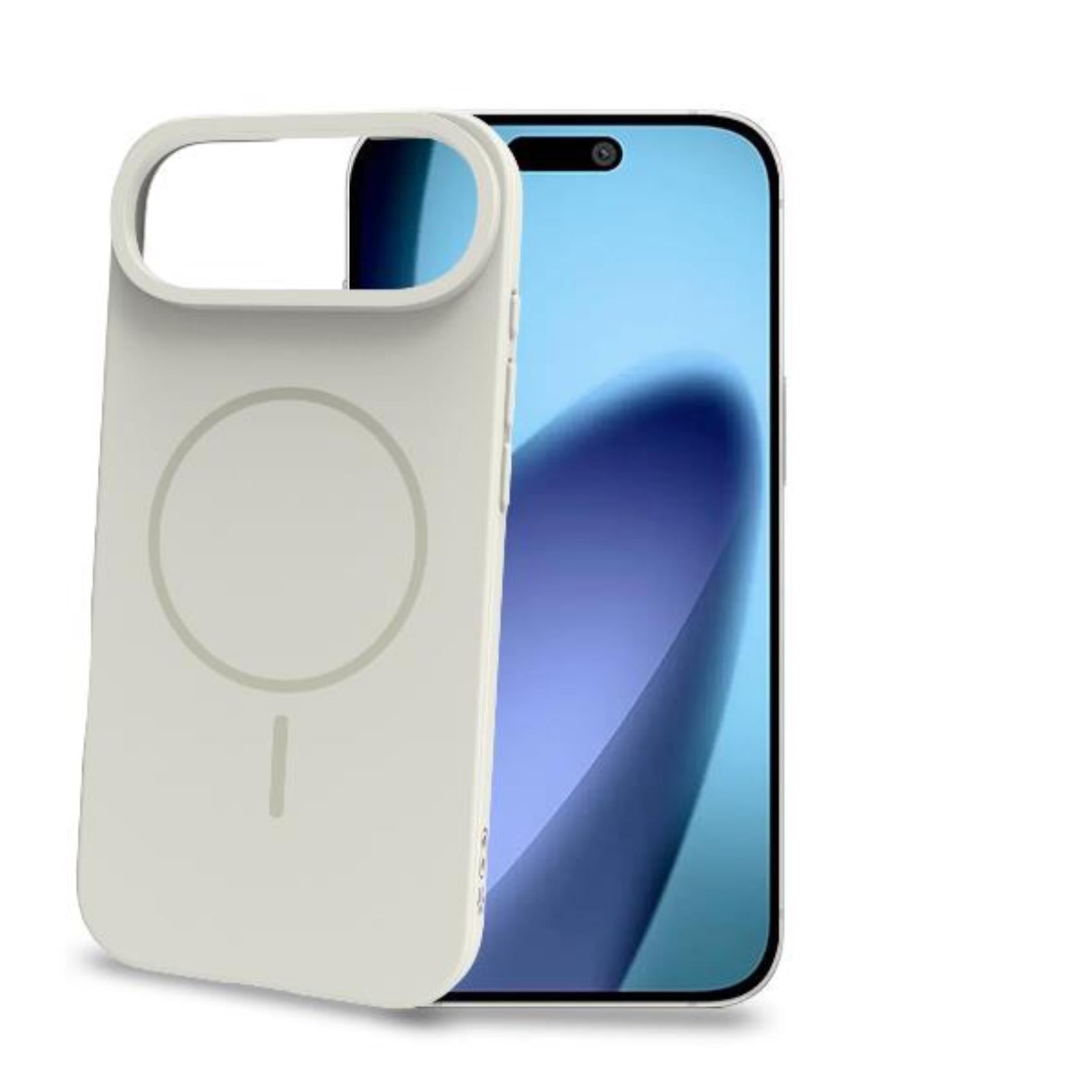 Celly MAGSLIM iPhone 17 Air White MagSafe Case