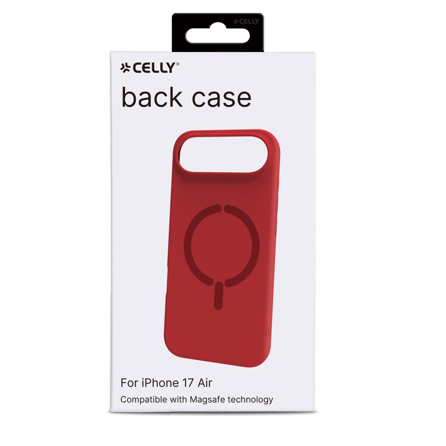 Celly FEELINGMAG iPhone 17 Air Red MagSafe Case