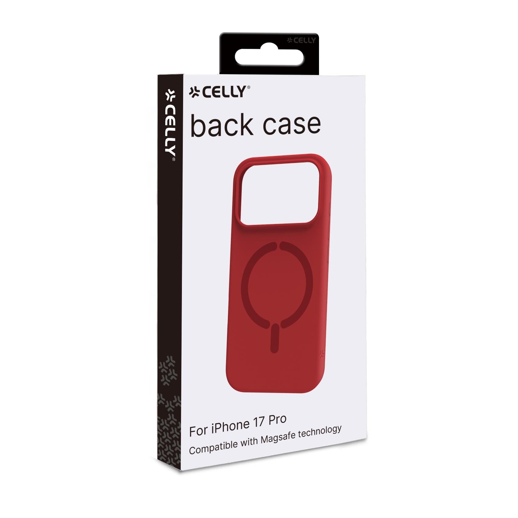 Celly FEELINGMAG iPhone 17 Pro Red MagSafe Case