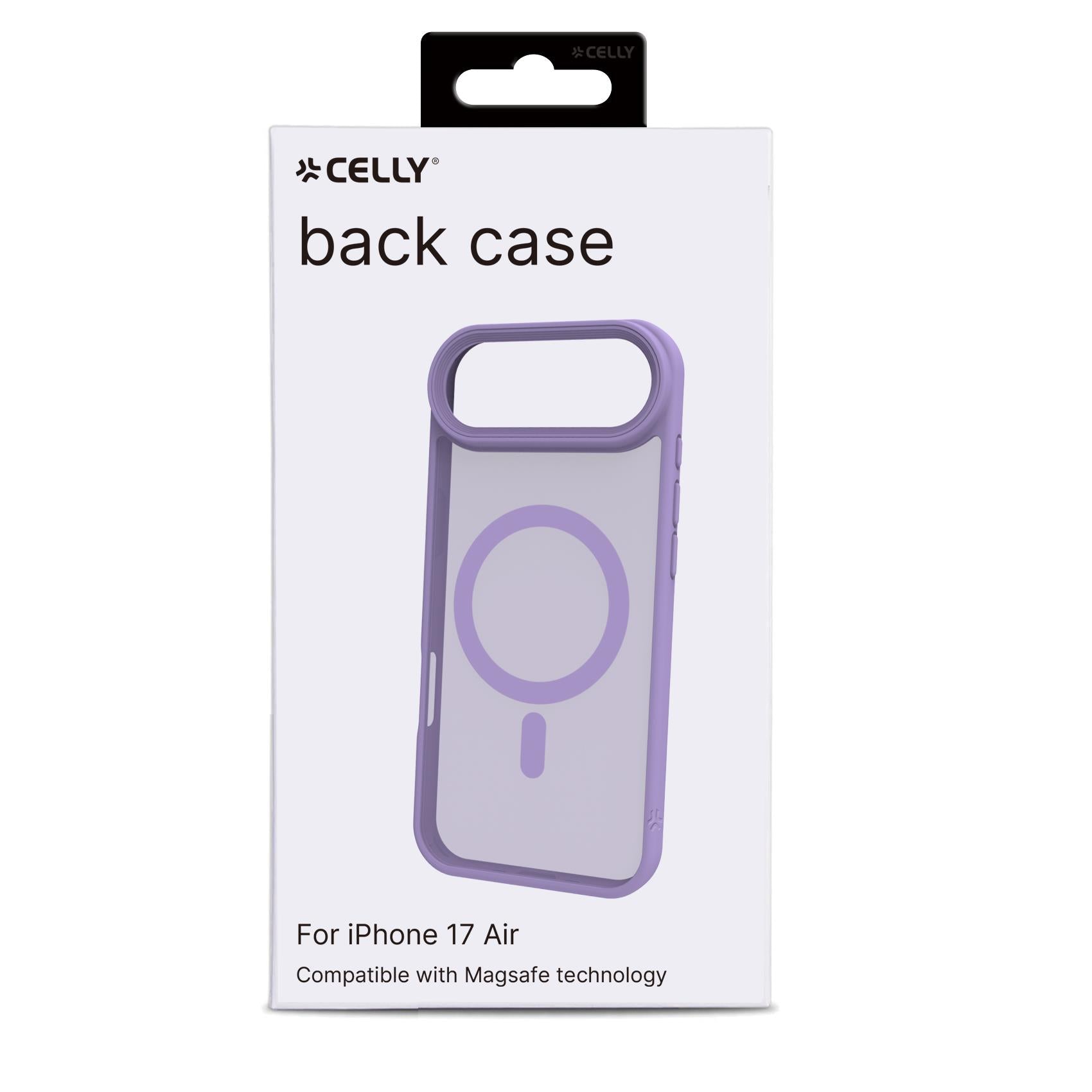 Celly MAGMATT iPhone 17 Air Viola MagSafe Case