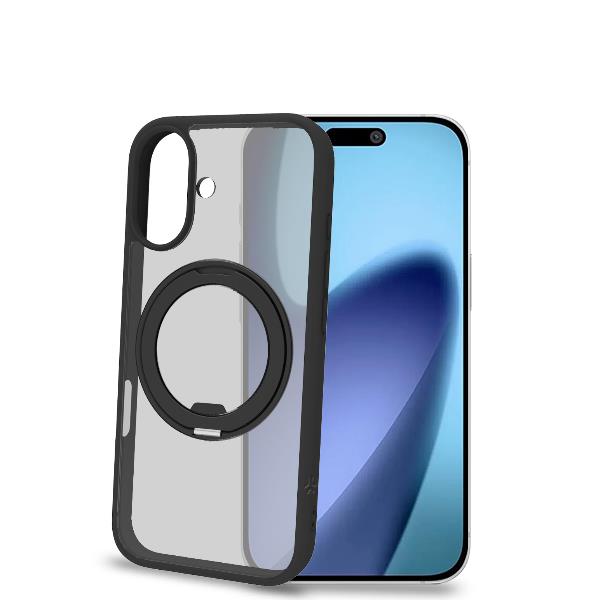 Celly MAGSTAND iPhone 17 Black MagSafe Case