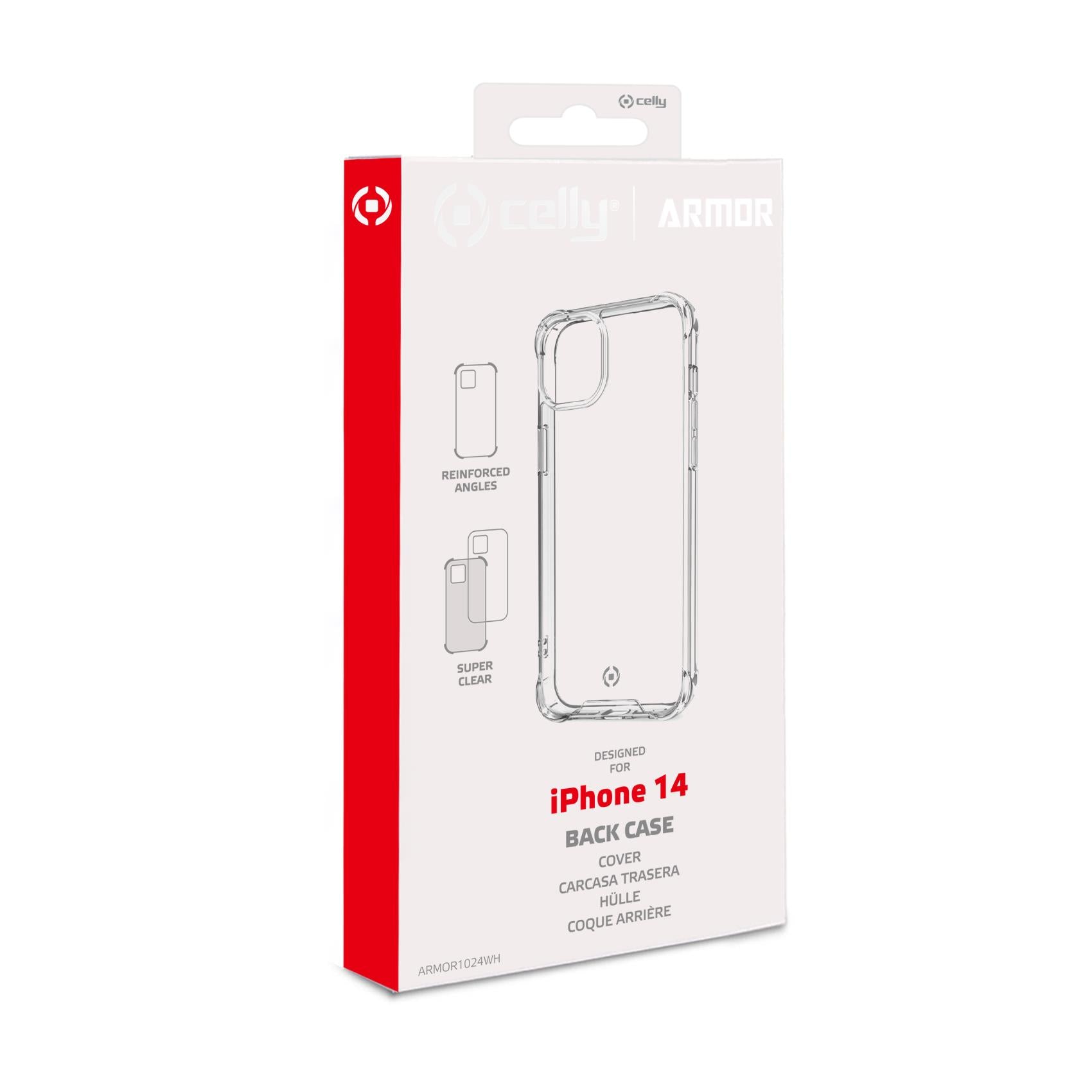 Celly ARMOR IPHONE 14 Cover WHITE