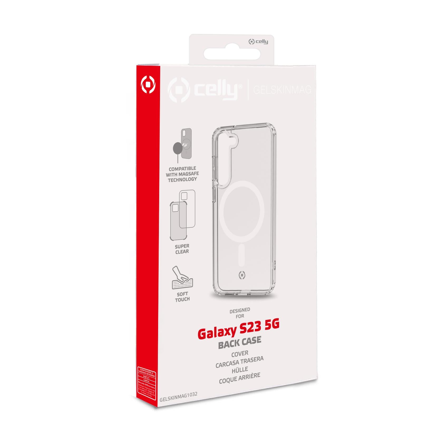 Celly GELSKINMAG - Samsung Galaxy S23 5G Enterprise Edition
