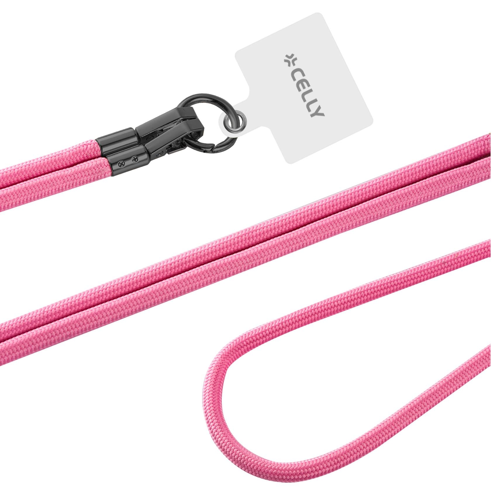 Celly FREEDOM LACET - Smartphone Neck Chain Pink
