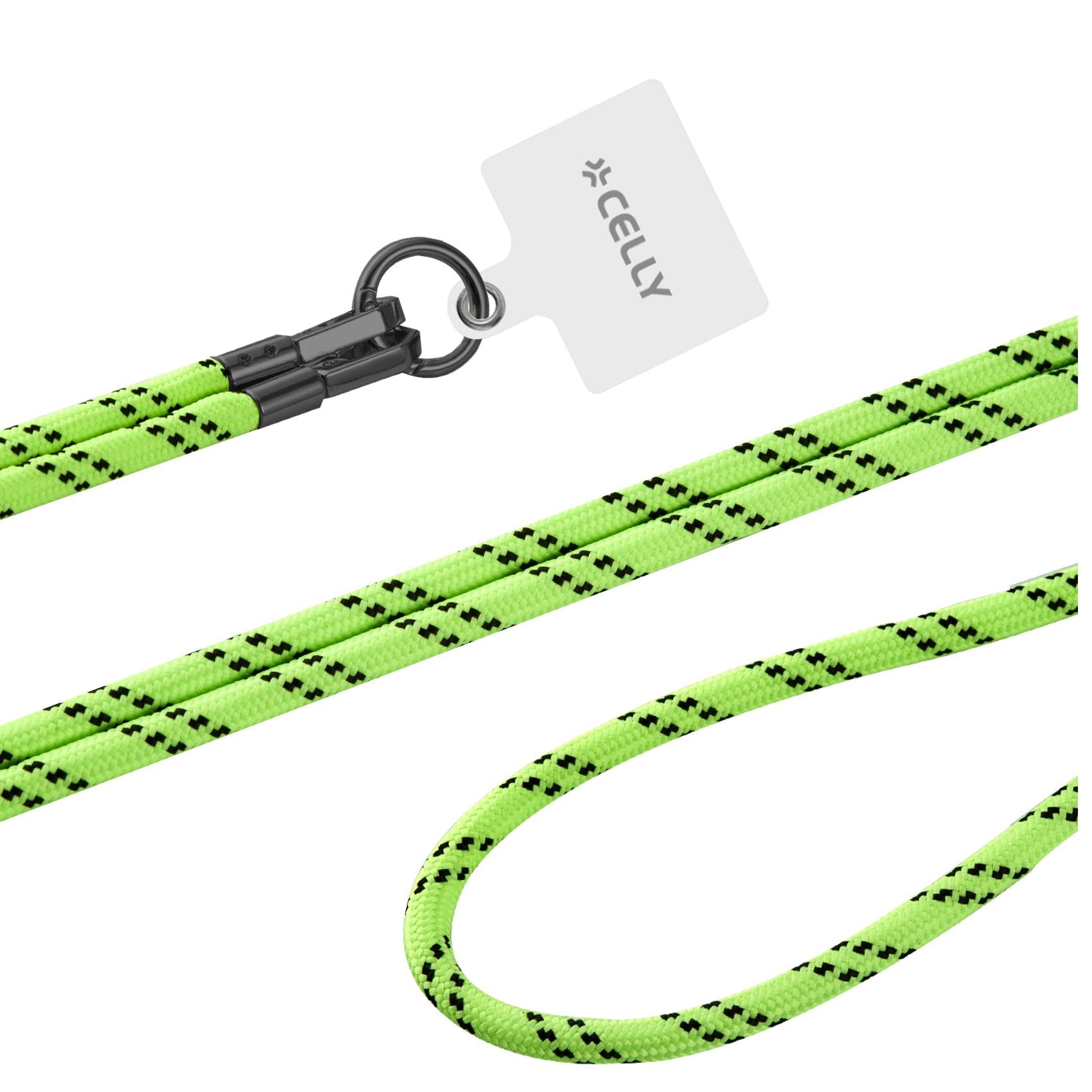 Celly FREEDOM LACET - Smartphone Neck Chain Green