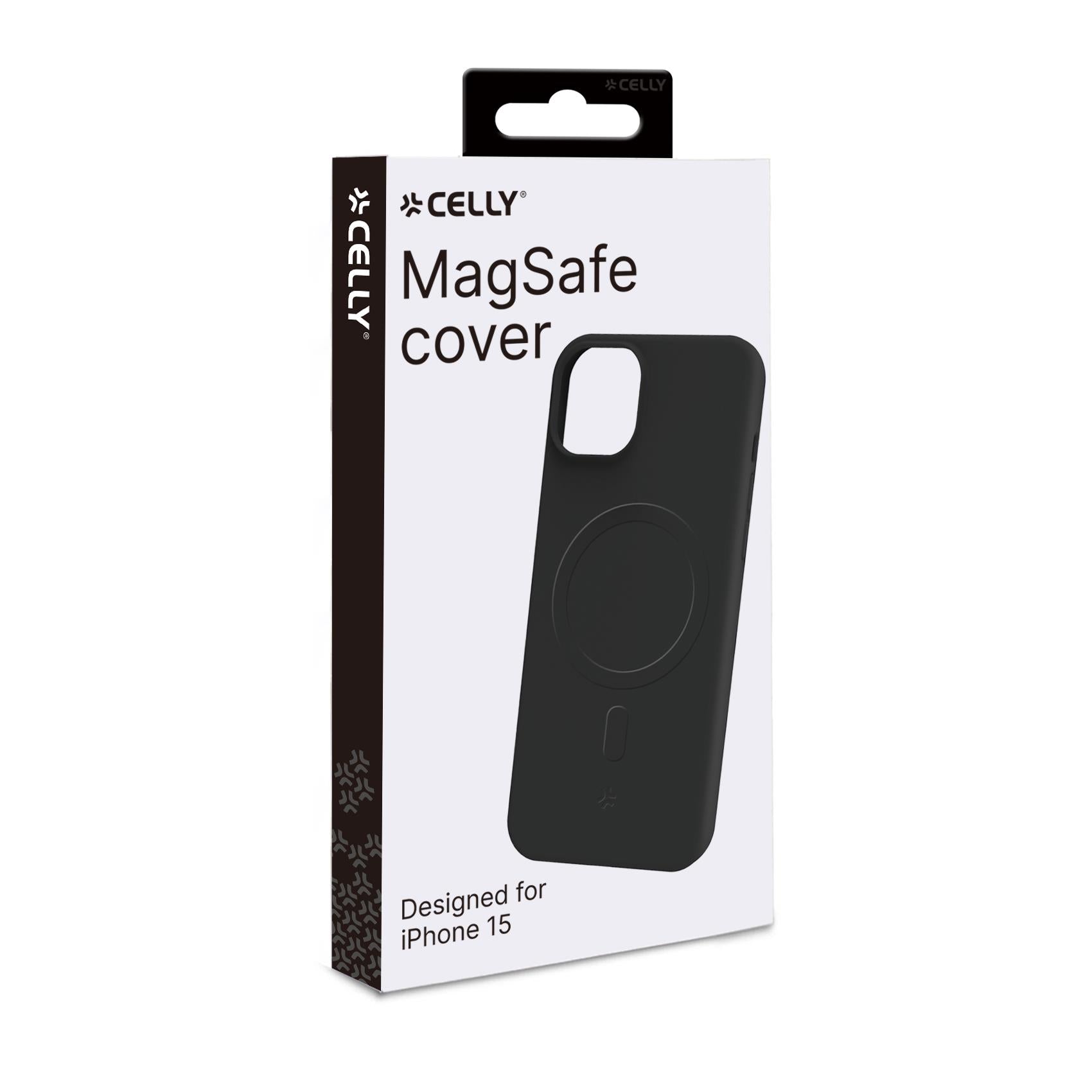 Celly CROMOMAG iPhone 15 Black case