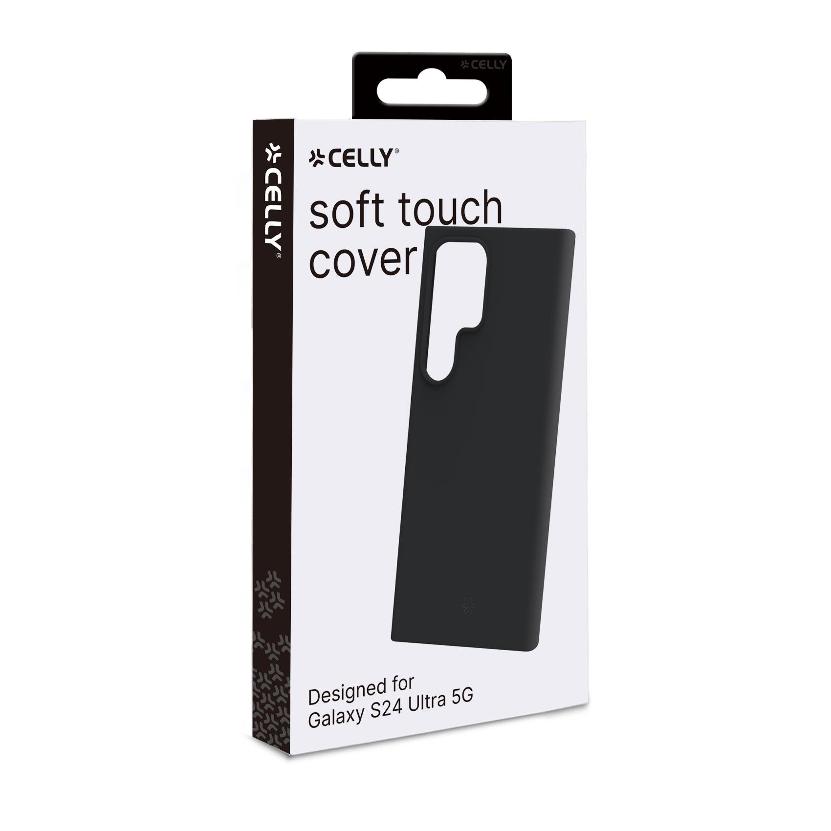 Celly CROMO Cover for Samsung Galaxy S24 Ultra 5G Black