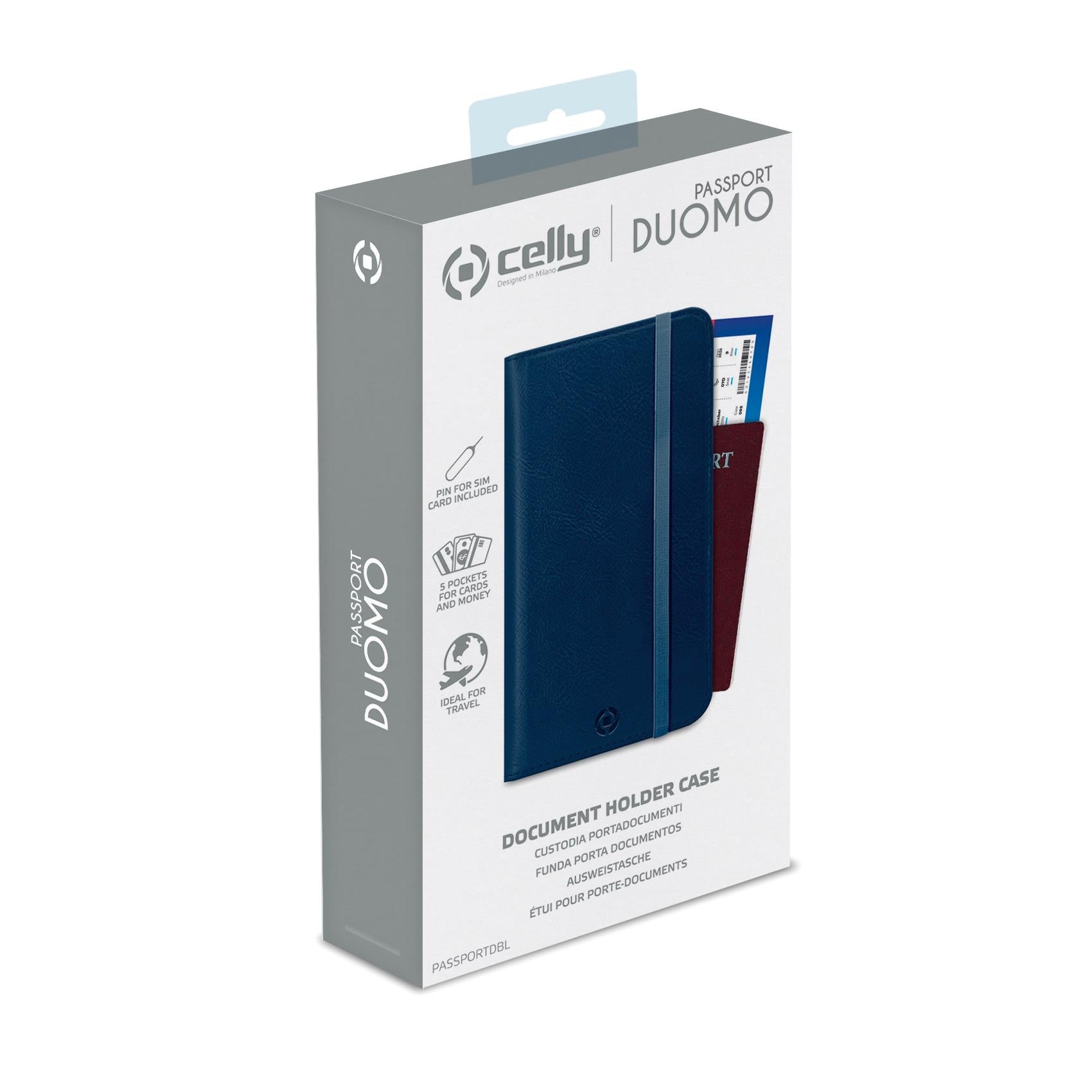 Celly DUOMO PASSPORT BLUE