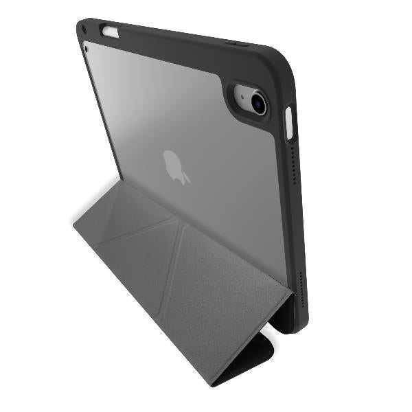 Celly BOOKMAG - Book-style case, with transparent back cover, ultra-thin, shock-resistant 11/ iPad 10.9 material, on/off display compatible with Apple iPad Black