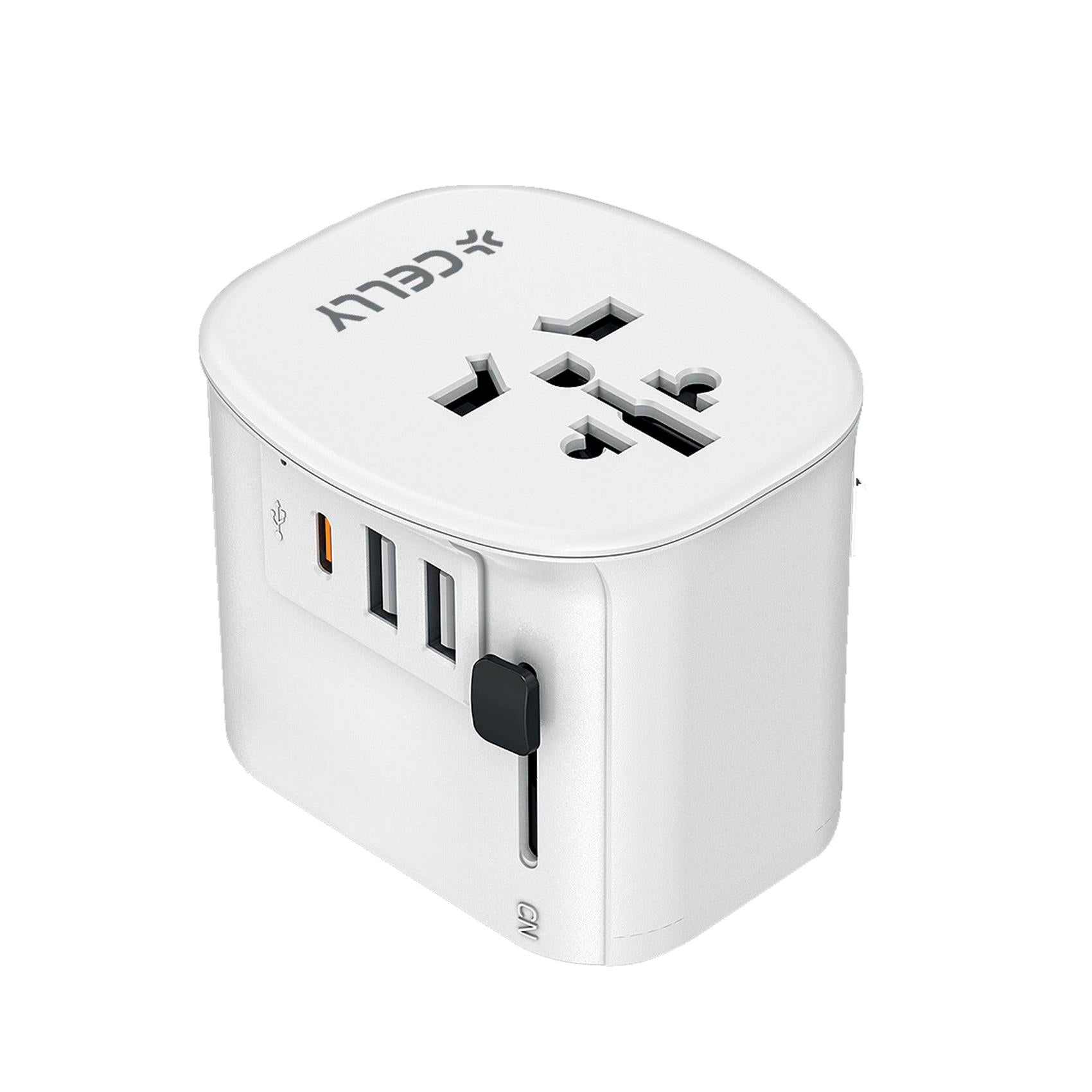 Celly MULTIPLUG30W - 30W Multiplug Travel Charger