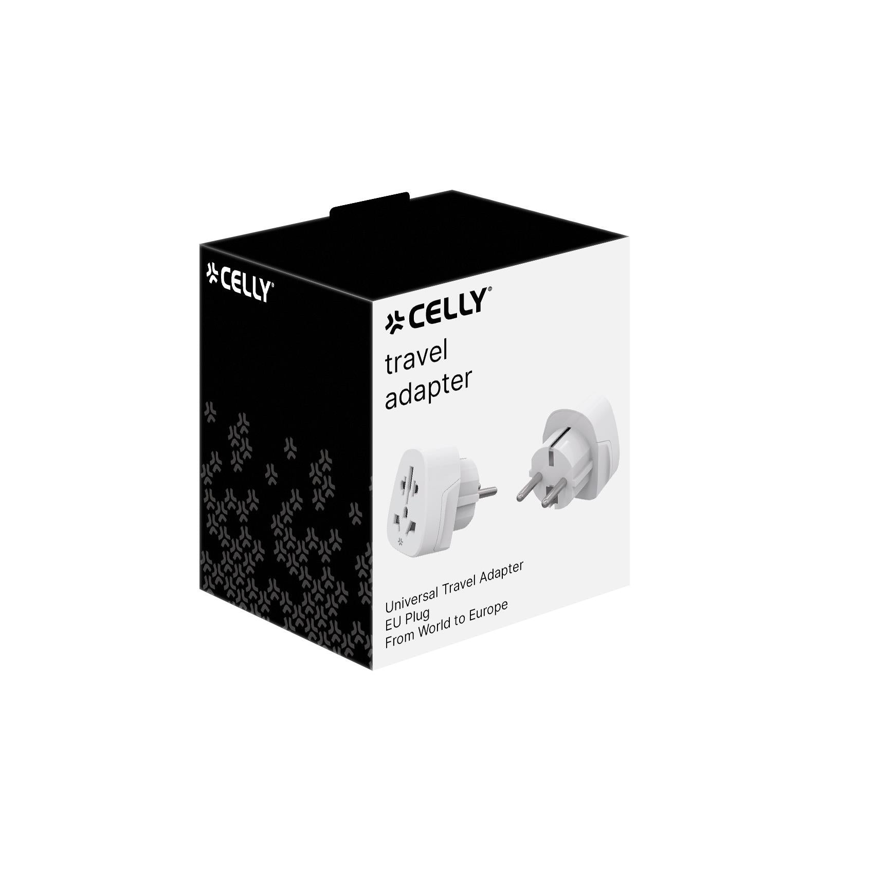 Celly TRAVELADAPTER - Universal Travel Adapter with EU Plug