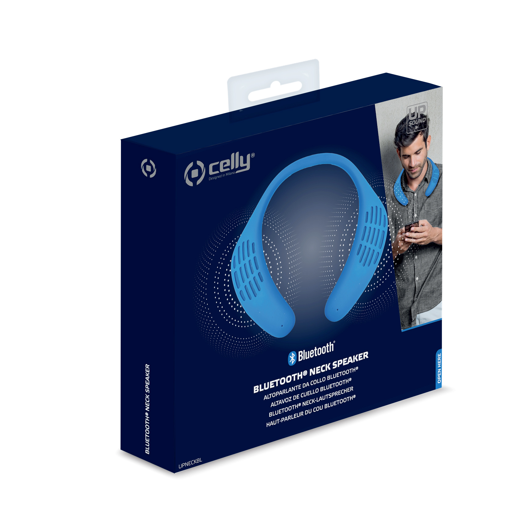 Celly BLUETOOTH NECK SPEAKER BLUE