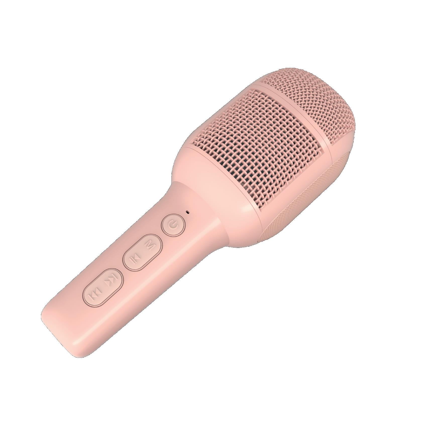 Celly KIDSFESTIVAL2 - Wireless Microphone with Built-in Speaker Pink