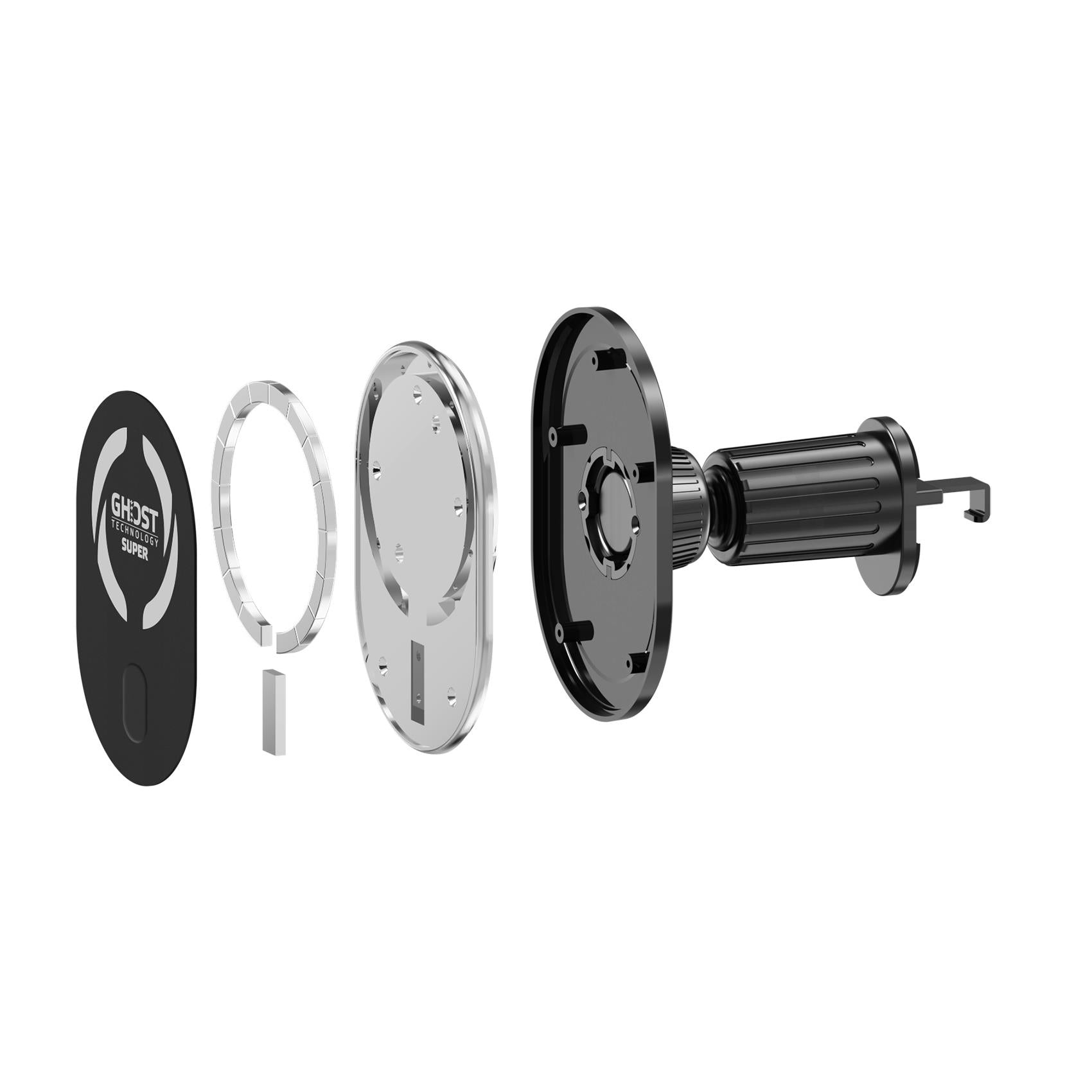 Celly GHOSTSUPERMAG - Car Holder compatible with Magsafe technology