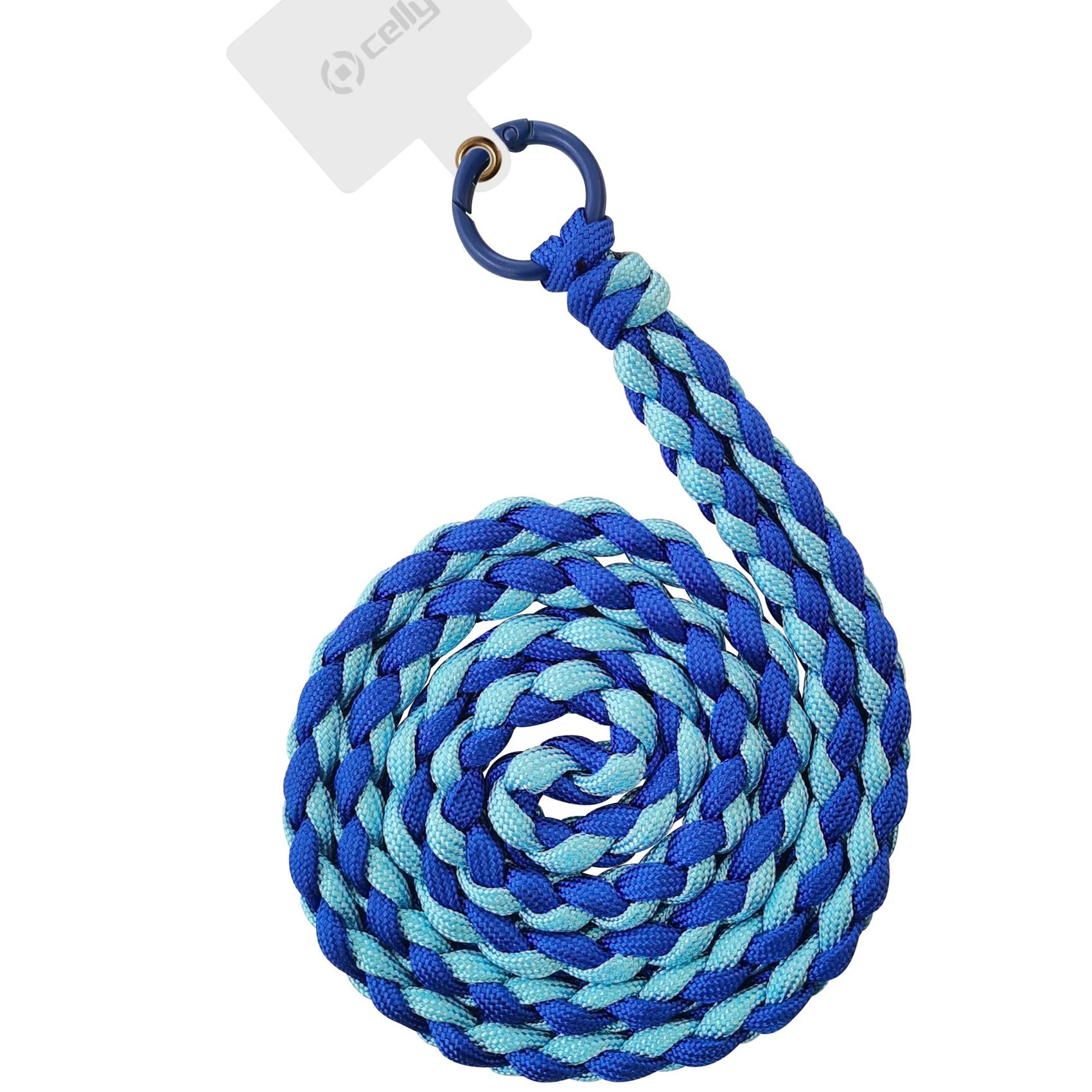 Celly NECKLACE UNI BRAIDED BLUE