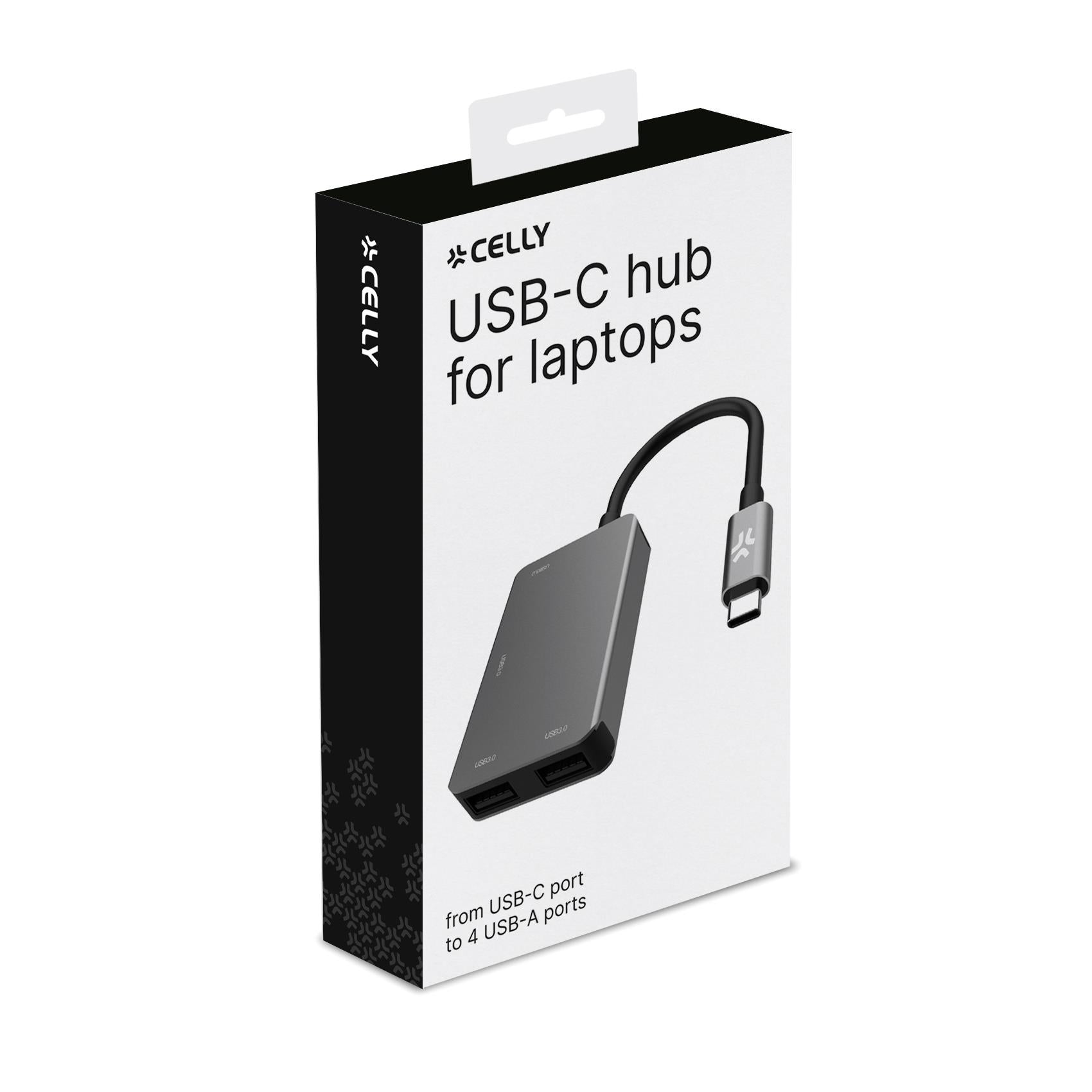 Celly PROHUB 4IN1 - USB-C Adapter 4in1