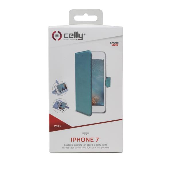 Celly Wally BookCase iPhone 7 Plus Green