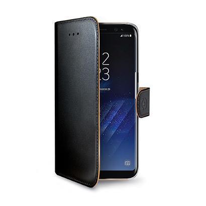 Celly Smart Care Prestige BookCase Galaxy S8 Plus Black