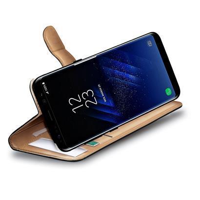 Celly Smart Care Prestige BookCase Galaxy S8 Plus Black