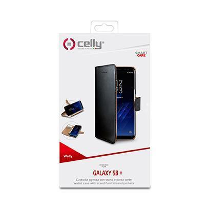 Celly Smart Care Prestige BookCase Galaxy S8 Plus Black