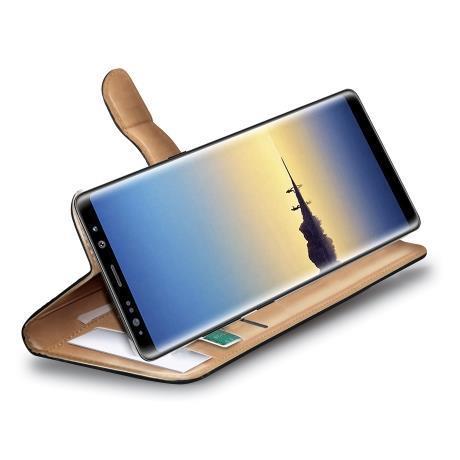 Celly Smart Care Prestige BookCase Galaxy Note 8 Black