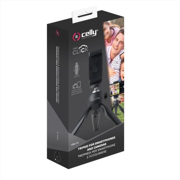 Celly CLICKTRI - Portable Tripod up To 6.2