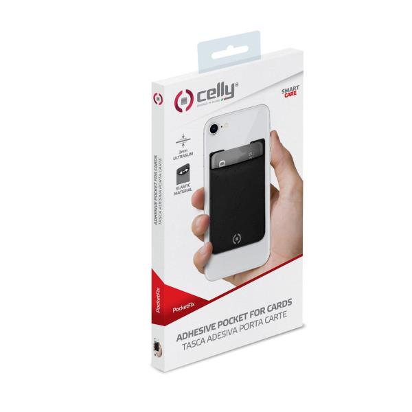 Celly POCKETFIX - Universal Adhesive Card Pocket