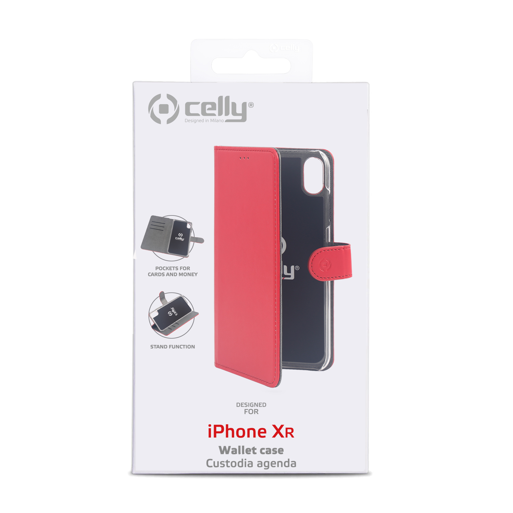 Cell Wally for iPhone XR rood