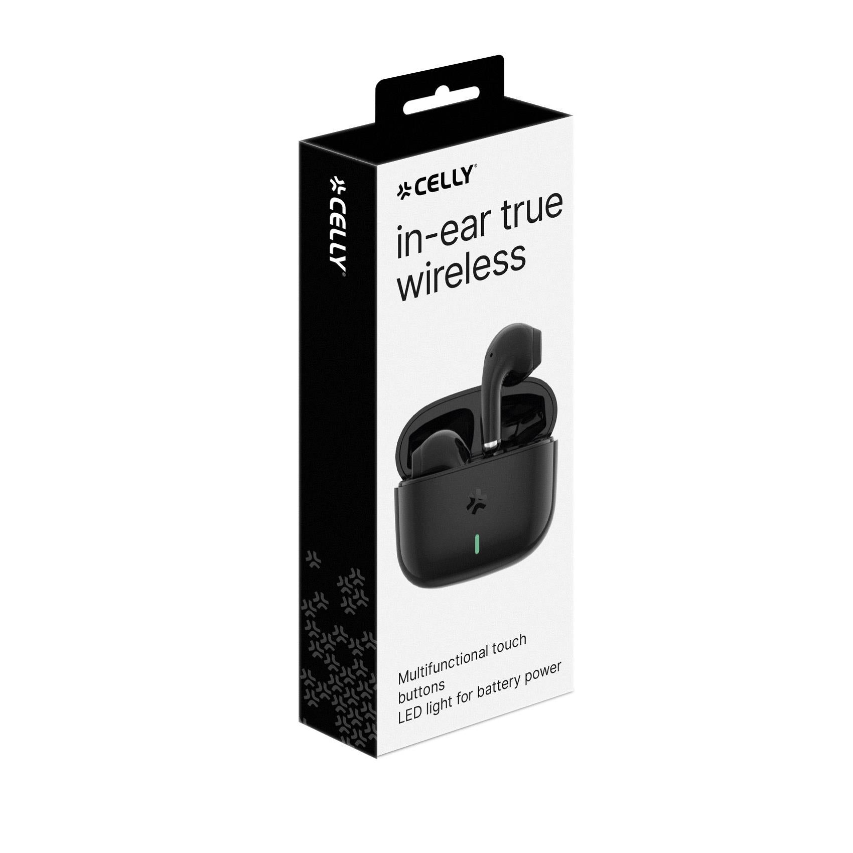 Celly TIPS1BK - True Wireless Earphones black
