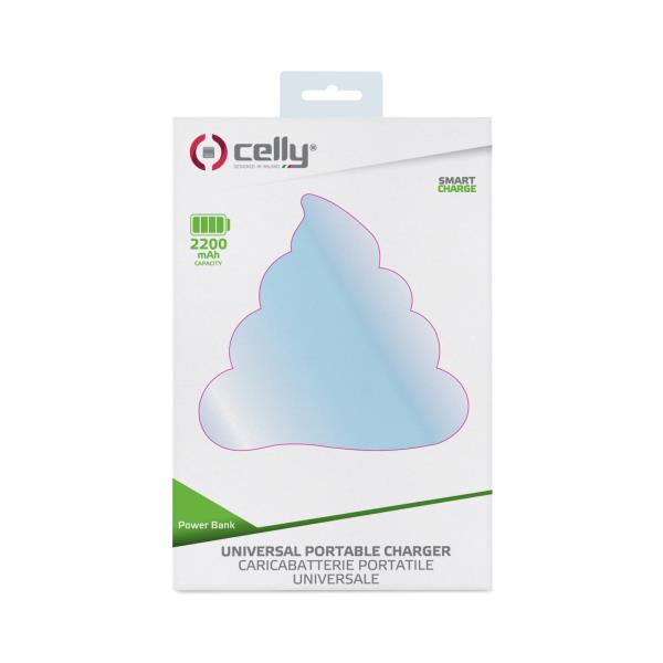 Celly PBPOO2200 - Power Bank 2200 Mah