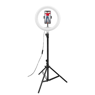 PROFESSIONAL TRIPOD WITH RING LIGHT
