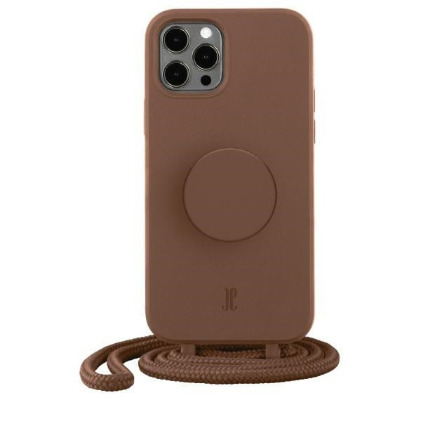 Case JE PopGrip iPhone 12/12 Pro brown sugar 30159 AW/SS (Just Elegance)