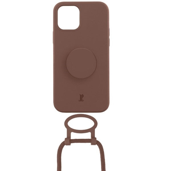 Case JE PopGrip iPhone 12/12 Pro brown sugar 30159 AW/SS (Just Elegance)