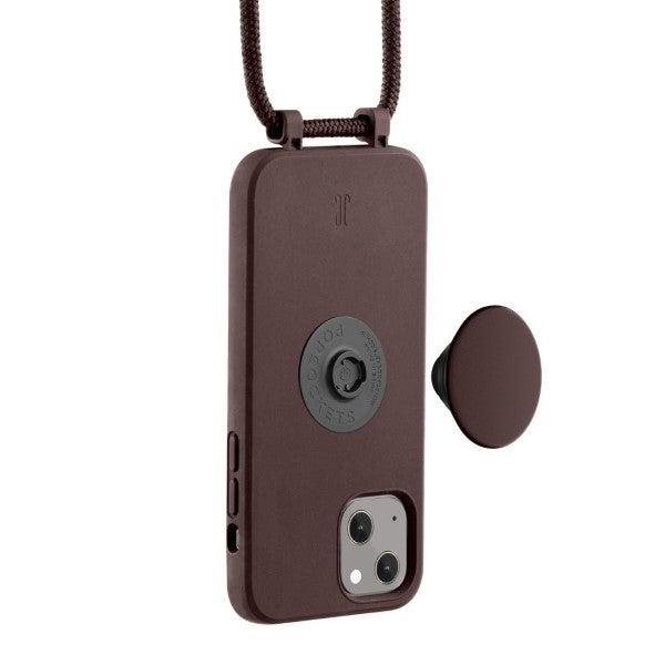 JE PopGrip Case for iPhone 13 / 14 / 15 Truffle 301667 AW/SS23 (Just Elegance)