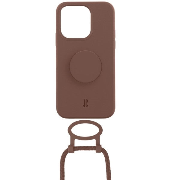JE PopGrip Case for iPhone 13 Pro sugar brown 30135 AW/SS23 (Just Elegance)