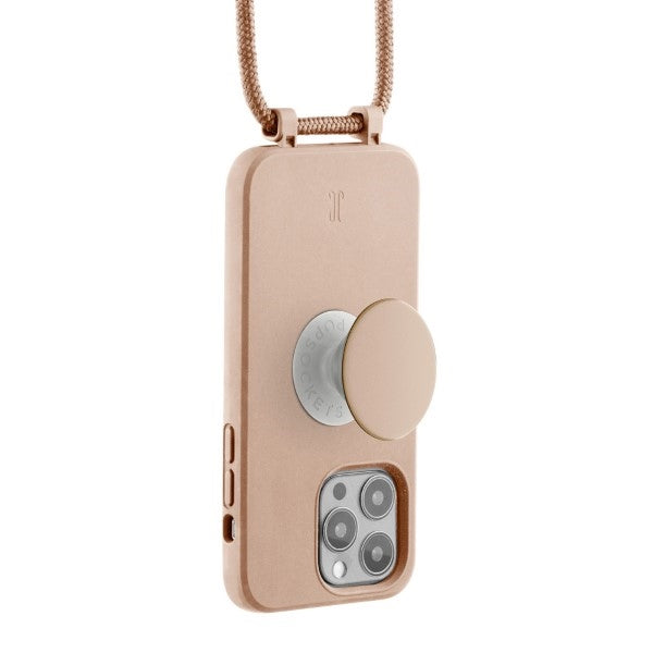 Case JE PopGrip iPhone 14 Pro beige 30180 AW/SS23 (Just Elegance)