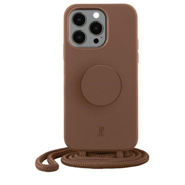Case JE PopGrip iPhone 14 Pro brown sugar 30147 AW/SS2 (Just Elegance)