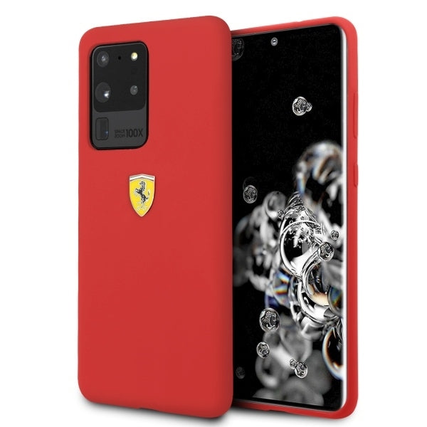Ferrari Hardcase FESSIHCS69RE S20 Ultra G988 red Silicone