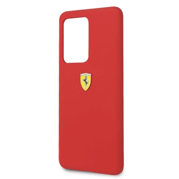 Ferrari Hardcase FESSIHCS69RE S20 Ultra G988 red Silicone